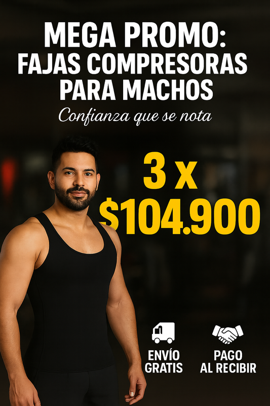 Fajas Hombre - 3 x 104.900
