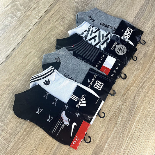 Medias Tobilleras 12 PARES x 25