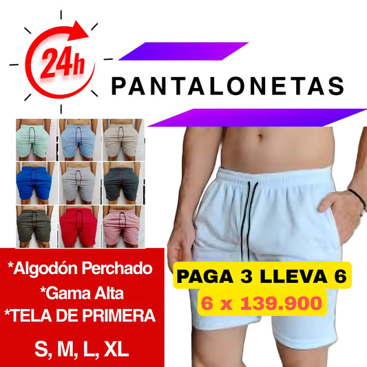 Pantalonetas 6 x 139