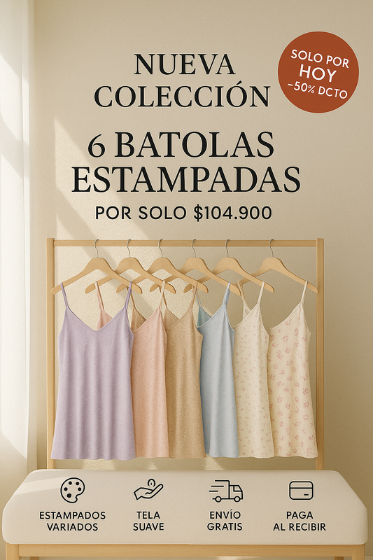 Pijamas Batola 6 x 104.900